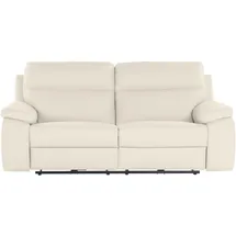 Calia Italia Couch Leder 3-Sitzer Weiß