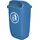 BRB-Lagertechnik Abfallbehälter für den Außenbereich 50 L blau 1St.