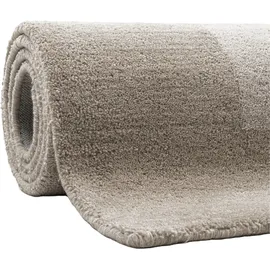 THEKO Wollteppich THEKO "Gabbeh Super, Handweb, auch als Läufer erhältlich, reine Wolle" Gr. 5, beige, B:200cm H:9mm L:200cm, Wolle, Teppiche, Schlafzimmer, Wohnzimmer, Esszimmer, auch als Bettumrandung