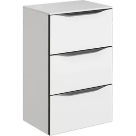 Pelipal 4005 Fokus Hochschrank 48,1 cm Lack polarweiß Spanplatte