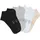BENCH Sneakersocken 7 Paare Beige/Grau/Schwarz/Weiß 35-38