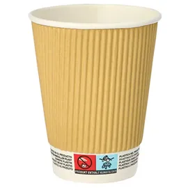 Papstar Trinkbecher Pappe 10 St. Ø 9 cm Natur