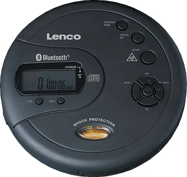 Preisvergleich Produktbild LENCO CD-300 BK Discman Schwarz