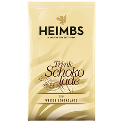HEIMBS Trinkschokolade Weiße Schokolade, 100x 40g