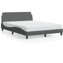vidaXL Dover 140 x 200 cm Dunkelgrau