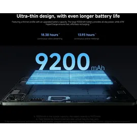 Xiaomi Pad 8 Pro 11,2" 256 GB Grey