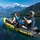 Intex Aufblasbares Kajak Explorer K2, 2 Personen, mit Zubehör, PVC, Gelb,