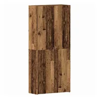 VidaXL Schuhschrank Altholz 80x35,5x180 cm Holzwerkstoff