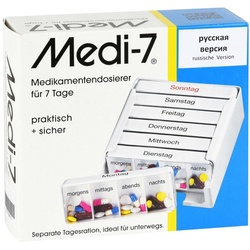 Medi 7 Medikamentendos.f.7 Tage weiss russ.Version