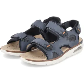 Rieker Freizeitsandalen Herren Blau 47