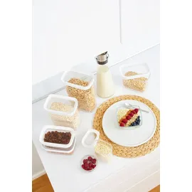 Emsa Optima rechteckig transparent/weiß 2 l