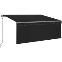 VidaXL Gelenkarmmarkise 3 x 2,5 m anthrazit