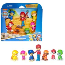 Spin Master PAW Patrol Rescue Wheels - Hundefiguren Geschenkset mit 7 Spielfiguren zum Sammeln