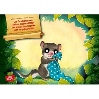 Kamishibai-Bildkarten, Die Geschichte vom kleinen Siebenschläfer