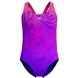 Speedo - Kid's Digital Placement Spliceashback - Badeanzug Gr 164 lila