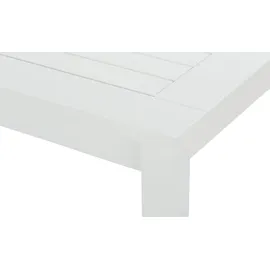 Möbel Kraft Rosenborg Gartentisch 80 x 75 cm Weiß