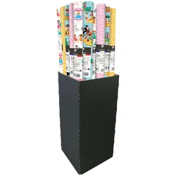 Clairefontaine 30x Geschenkpapier Excellia 80g, Es war einmal, Rolle 2x0,70m, im Kartondisplay mit 30 Stück - Sortierung 202112C