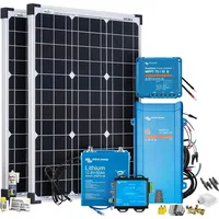 Offgridtec VeCore S monokristallin 100 W inkl. MultiPlus12/800/35 Wechselrichter