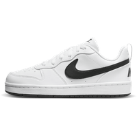 Nike Court Borough Low RECRAFT (GS) Sneaker, White/Black, 38.5