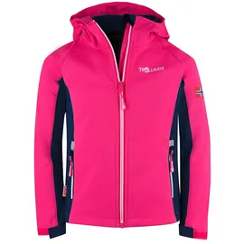 TROLLKIDS Kristiansand Jacke - Navy / Magenta - 164 cm