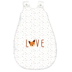 bebella vital Ganzjahresschlafsack Mama Fuchs & Papa Dachs Love, 90 cm