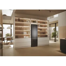Haier HTW5620CNMP 3D 60 Serie 5 Kühl-Gefrierkombination (414 l, 2050 mm hoch, Dark Inox)