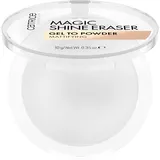 Catrice Magic Shine Eraser Gel To Powder, Nr. 010, Transparent, mattierend, porenverfeinernd, natürlich, für Mischhaut, vegan, ölfrei, ohne Parfüm, ohne Alkohol, 1er Pack (10g)