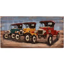 Garden Pleasure Wandbild 3D Oldtimer, Metall
