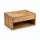 FineBuy Nachtschrank FB117940 50 x 35 x 25 cm Braun