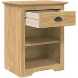 vidaXL Nachtschrank BODO 53 x 38,5 x 67 cm Braun