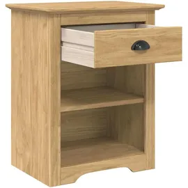vidaXL Nachtschrank BODO 53 x 38,5 x 67 cm Braun