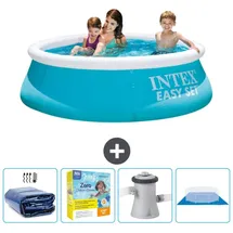 Intex Easy Set Schwimmbecken rund – 183x51 cm – Zubehör CB8 Blau No Size
