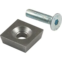FORMAT HM Ersatzwendeplatten 20x20mm m. Schrauben