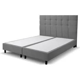 venasi möbel Boxspringbett 140 x 200 cm H3 Grau