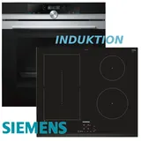 Induktion Herd Set Siemens Autark Ofen Pyrolyse Backofen + Kochfeld Flexi Zone