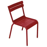 Fermob LUXEMBOURG KID Stuhl aus Aluminium - chili