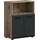xonox.home Standschrank Ice 60 x 80 x 30 cm Schwarz/Braun