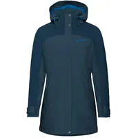 Vaude Skomer II Winterparka Damen – Winterjacke Damen wasserdicht, winddicht & atmungsaktiv, wattierte Outdoorjacke Damen mit PrimaLoft Isolierung & Eco Finish – in Blau, 42