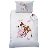 Disney Baby Flanell Wende Bettwäsche Disney Bambi 100 x 135 cm Biber