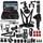 PULUZ 43 in 1 Accessories Ultimate Combo Kits, Action Cam Zubehör, Schwarz