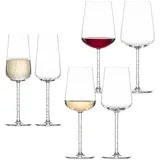 Schott Zwiesel Zwiesel Glas Bordeaux, Weißwein & Champagner Gläser JOURNEY Weingläser, transparent
