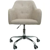Proregal Drehstuhl Textil Creme