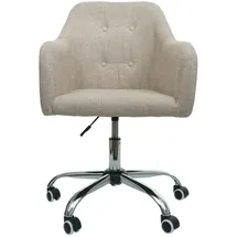 Proregal Drehstuhl Textil Creme