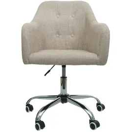 Proregal Drehstuhl Textil Creme
