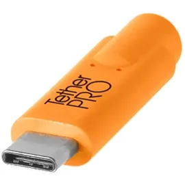 Tether Tools USB-C auf Mini-USB 2.0 4,60 m Orange