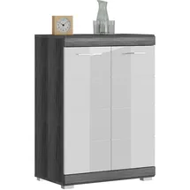 Home Affaire SIENA 60 x 85 x 37 cm grau / grau