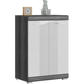 Home Affaire SIENA 60 x 85 x 37 cm grau / grau