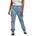 Hochtaillierte Jeans Clear Blue Bleached 29