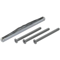 HOPPE Befestigungsset M6 für Profiltür - Schutzbeschläge(beidseits Griff), 87