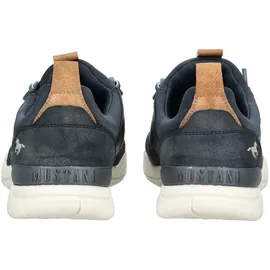 Mustang Sneaker MUSTANG SHOES, "Mustang Shoes Sneaker Textil, Herren, Gr. 44, blau (navy), Textil, Schuhe, Sneaker